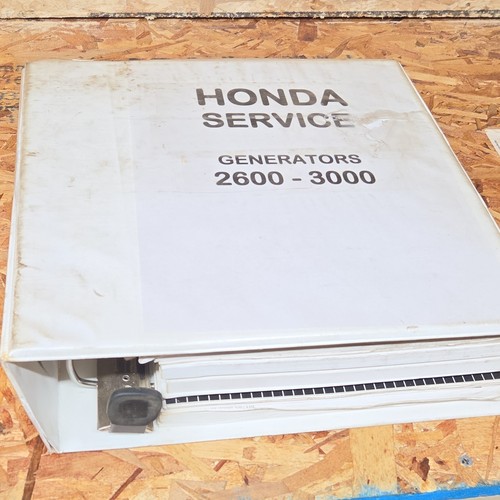 Honda generator shop manual - honda,